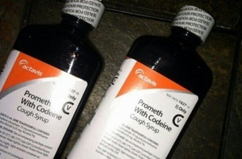 promethazine purple cough syrup bottle